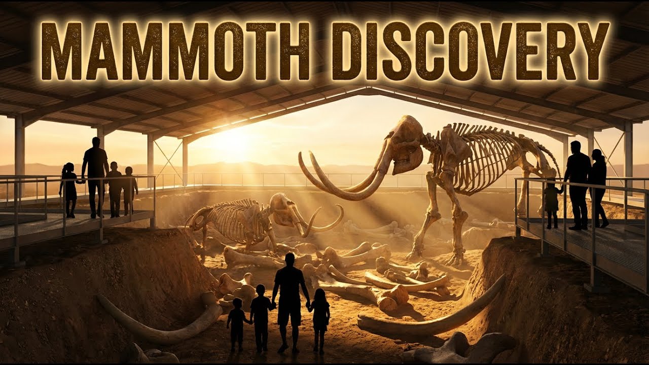 🦣 Waco Mammoth National Monument | Ice Age Fossils in Waco, Texas