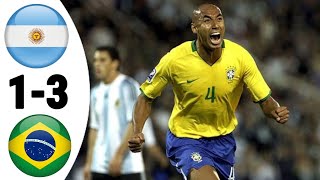 Argentina 1 3 Brazil Extended Highlight And All Goals- World Cup Qualifiers 2009 Hd