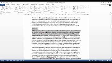 Creating an Index in Microsoft Word