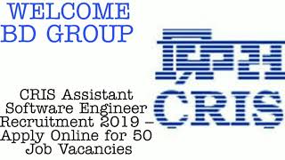 CRIS Assistant Software Engineer Recruitment 2019 – Apply Online for 50 Job Vacancies screenshot 5
