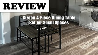 Review Gizoon Kitchen Table Set: Perfect for Small Spaces (2025)