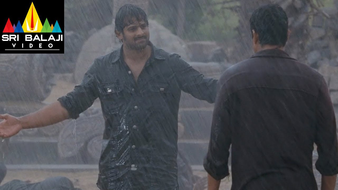 Mirchi Movie Prabhas Super Action Scene in Rain  Prabhas Anushka Richa  Sri Balaji Video