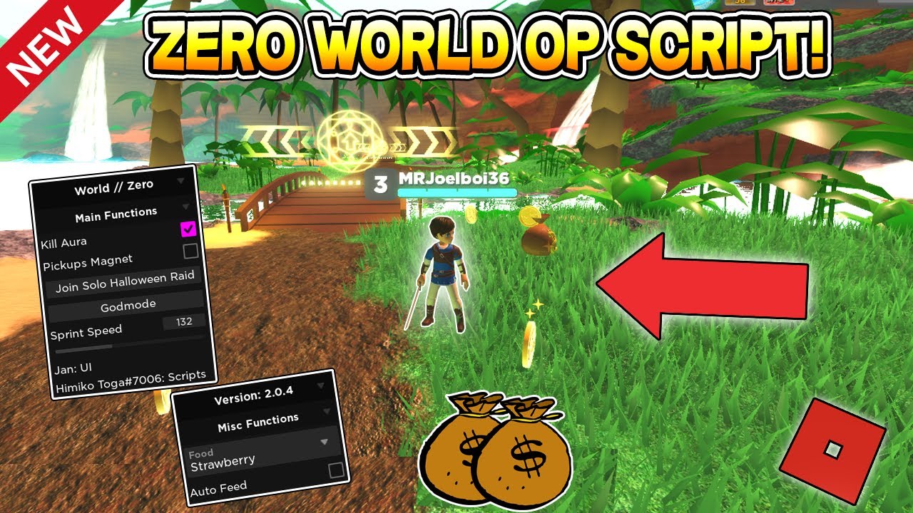 New Op Script For World Zero Auto Complete Dungeons Roblox Youtube - roblox the world script pastebin