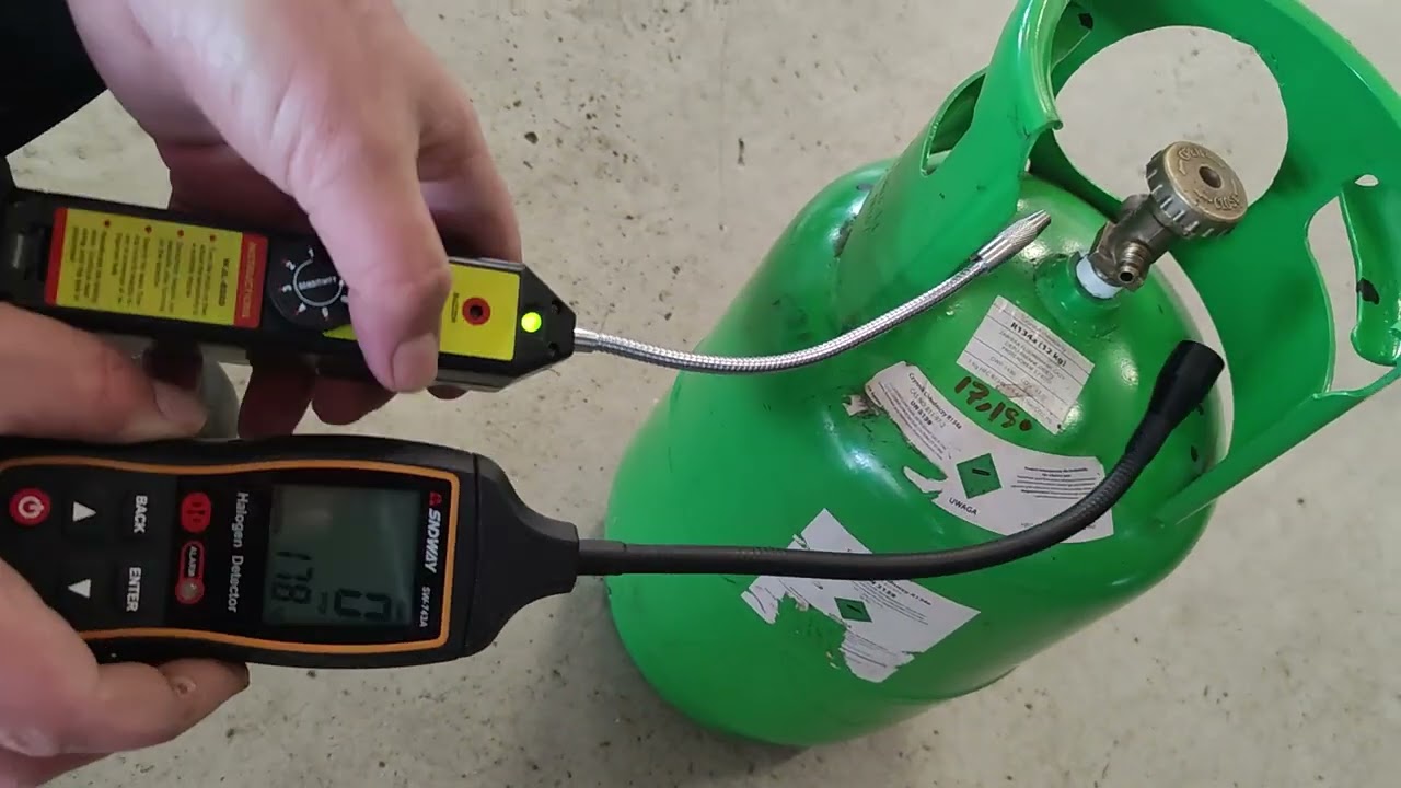 SW-743A VS WJL-6000 Freon Leak Detector