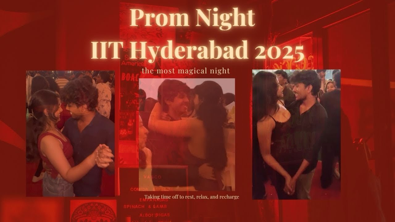 IITH Prom Night 2025 | The Most Magical Evening at IIT Hyderabad 💃🕺🔥🔥🔥