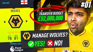 NEW SERIES STARTS!!🔥- FIFA 22 Wolves Career Mode EP1