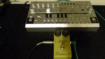 Behringer TD3 & MXR Distortion+ CSP104