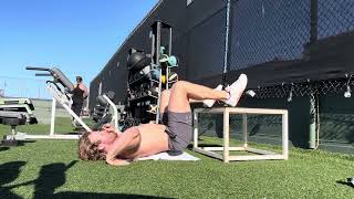 Feet Elevated Back Bridge