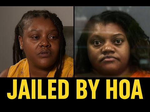 Jailed, Shackled &amp; No Bond for 7 Days Over Brown Grass! Florida Woman Battles HOA and Loses BIG