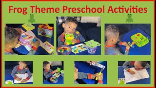 Frog Theme Preschool Activities