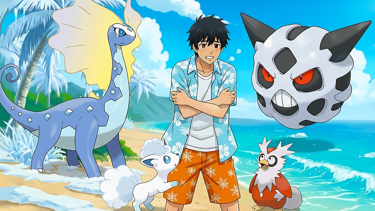 Pokemon Sonne/Mond aber ich darf NUR EIS Pokemon fangen