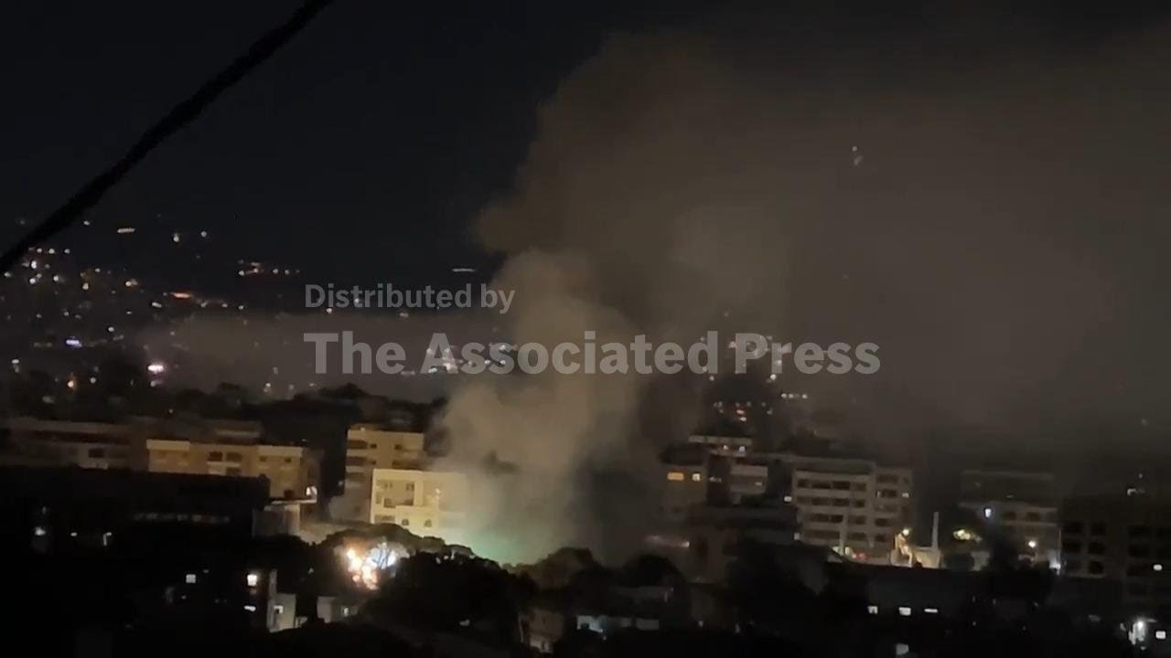 Israel fires on Lebanese capital Beirut