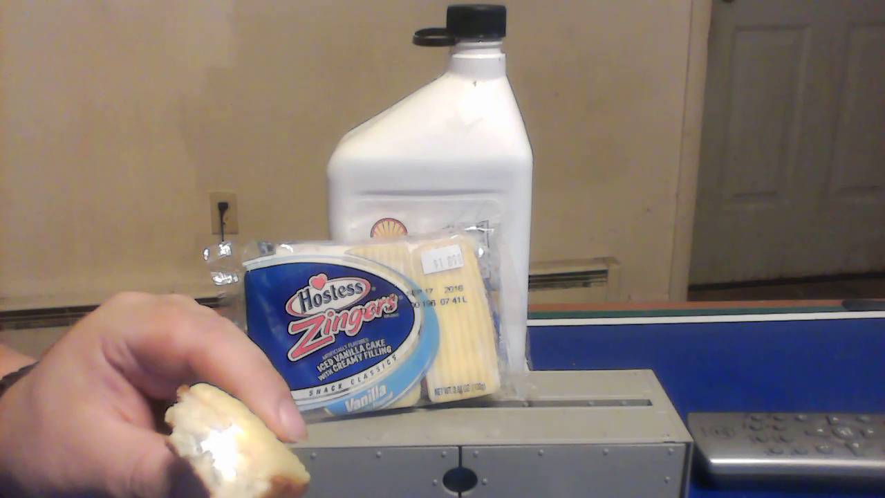 Hostess Zingers Vanilla Cake Review! YouTube