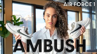 I've been WAITING for THIS!  Nike Ambush Air Force 1 Phantom Review and How to Style (Outfits, GRWM)