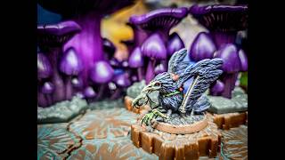 Heroscape Live Paint: Corvynn- Just a Lil Rat Bird