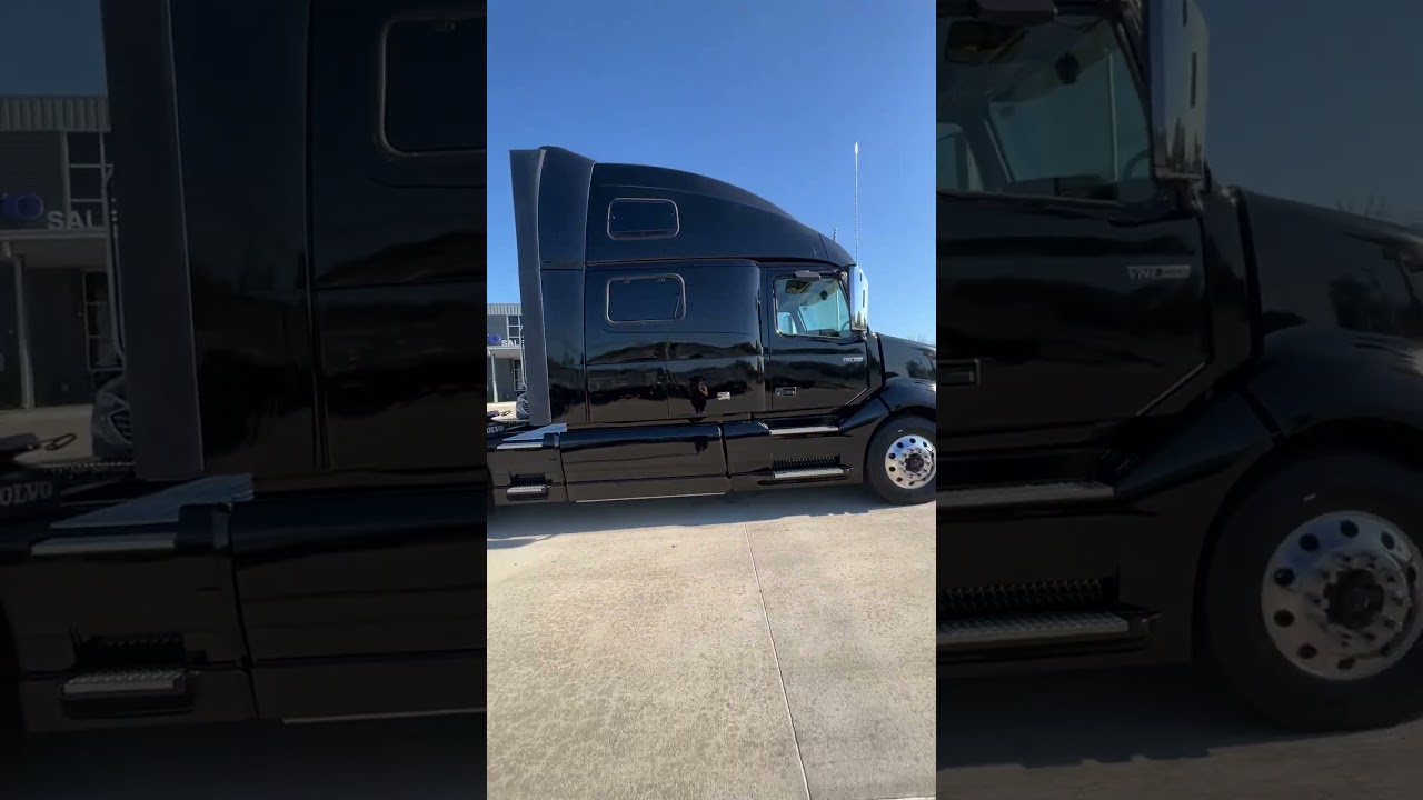 #black #rider #volvo #truck #vnl