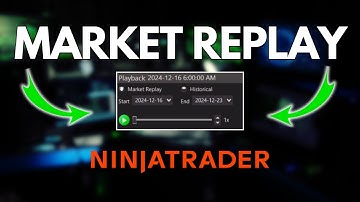 Cómo usar la reproducción del mercado en NinjaTrader (2025)