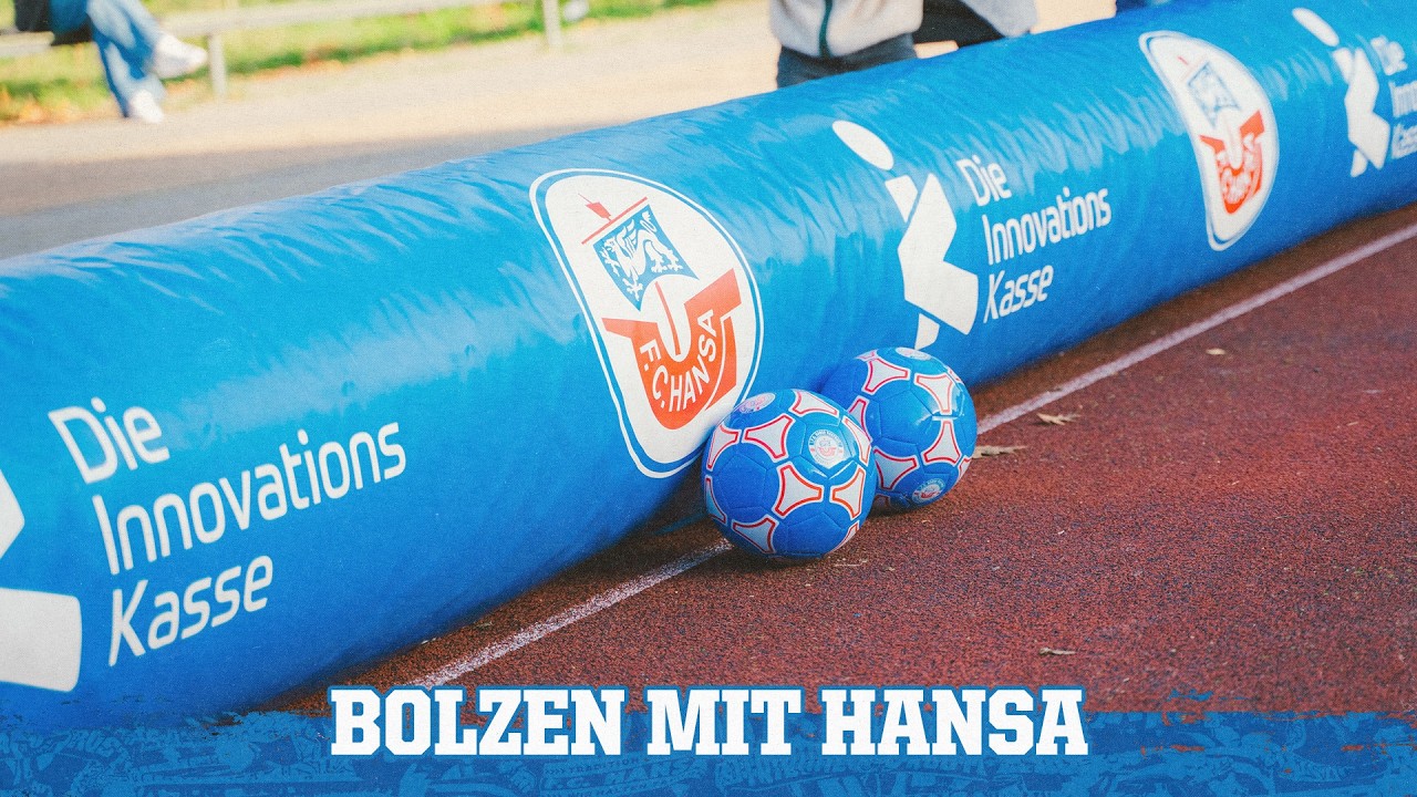 ⚽ Bolzen mit Hansa an der Schule am Schwanenteich | #fch