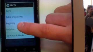 Amazon Kindle for Android app demo screenshot 5