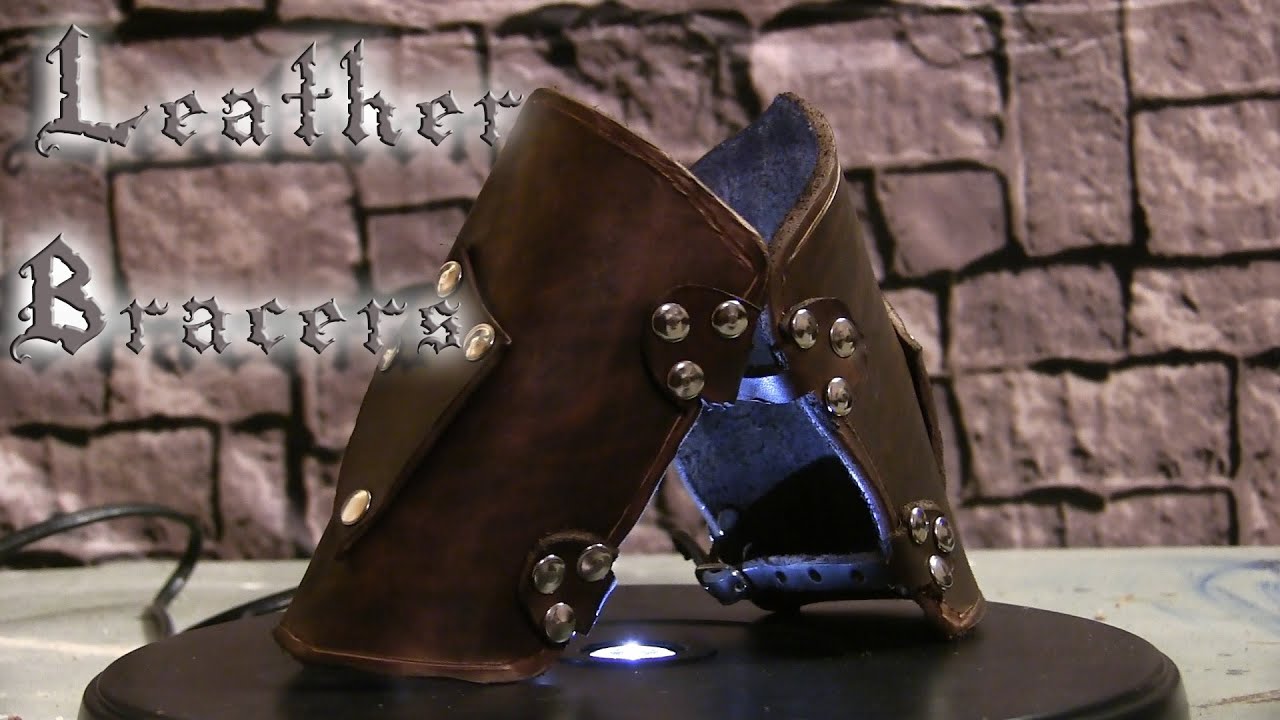 How to Make Medieval Leather Bracers