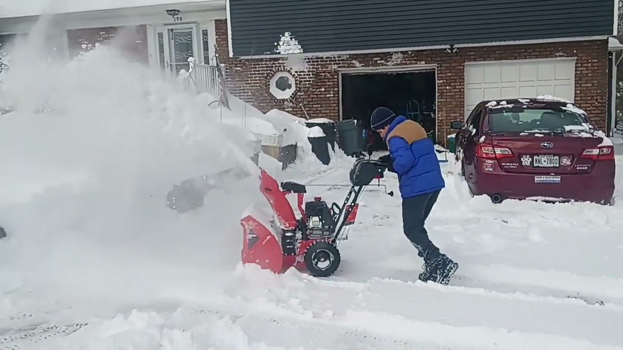 #snowblowing