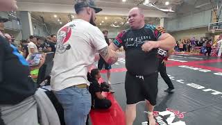 Absolute BJJ NO GI match 250lbs Plus Ultra Heavy Weight VS 149lbs