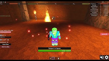 Roblox Infinity RPG - Getting Max Level