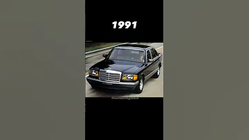 Mercedes Benz S Class 1972 2020 Evolution Mercedesbenzsclass Shortsfeed Shortvideo Viral Car 