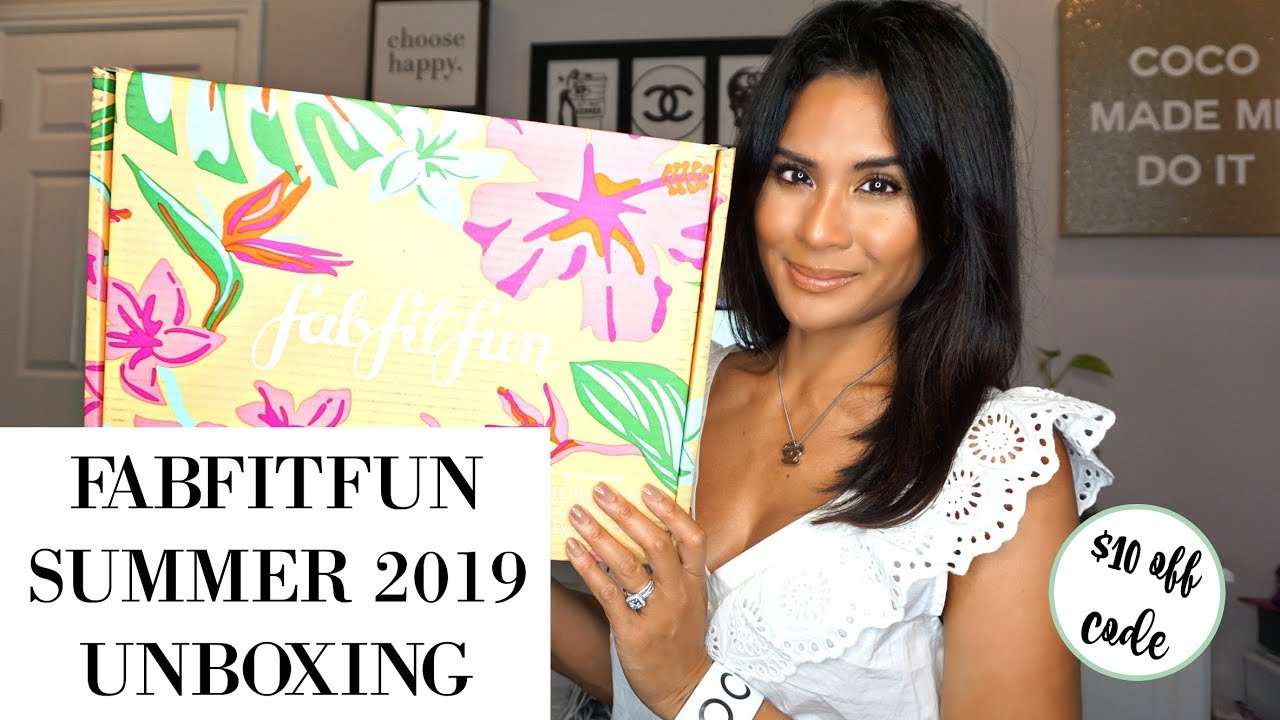 FABFITFUN SUMMER 2019 UNBOXING