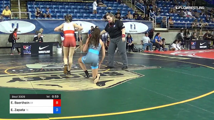 100 Lbs Cons 16 2 Emma Baerthein Oregon Vs Evelyn ...