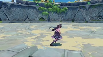 [SPOILER] Yunjin gameplay elemental skill & burst leaked