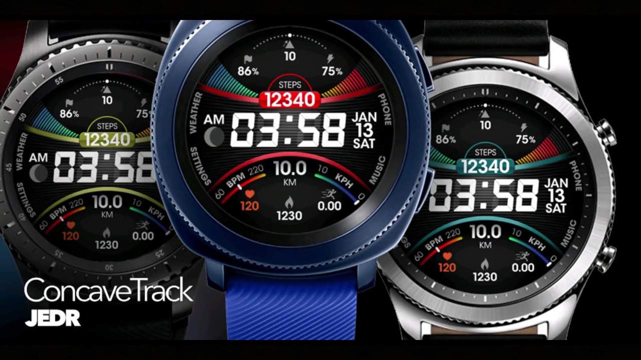 Top Gear S3/Gear Sport Watch Faces Review Made For The Weekend YouTube