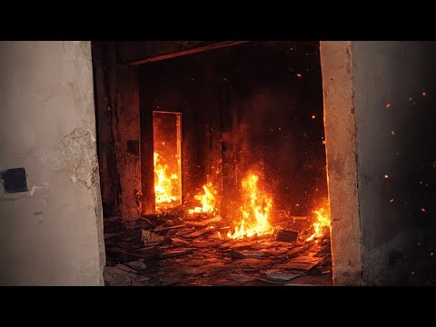 انفجار نار الجان في وجه المغامر