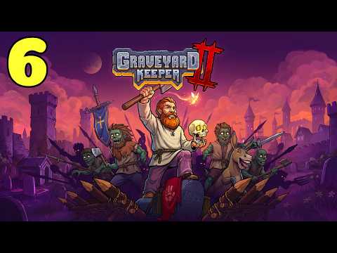 Defensa de ciudad contra zombis. Más límite de gratitud | Graveyard Keeper 2 #6 [Gameplay Español]