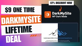 🌐🔥🌐DarkMySite Lifetime Deal | Transform Your WordPress Site| $9 Lifetime Deal | 87% Off Now