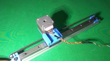 Free stl DIY Linear Motion Guide X Axis Frame Homemade 3D Printer Laser CNC Router Drill Milling c