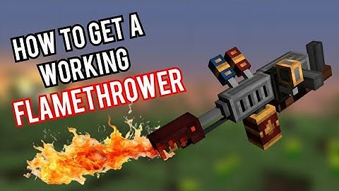 How To Get A Working Flamethrower In Minecraft (Command Block Tutorial) 2024