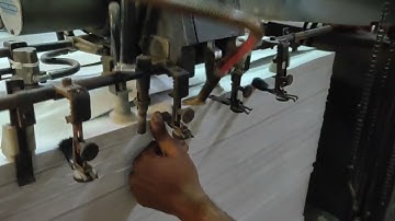 Offset Sheet Fed Machine Feeder Working