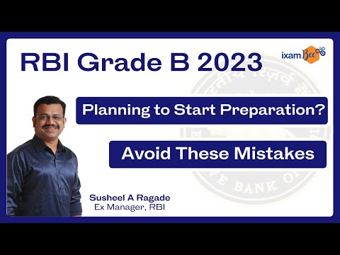 RBI Grade B 2023 Preparation : Avoid These Mistakes !