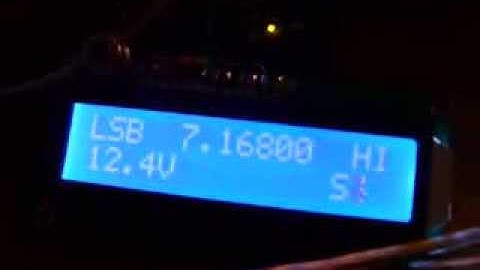 Arduino HF transceiver testing