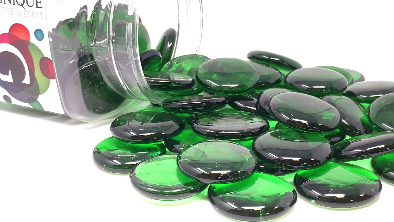 Gemnique Large Glass Gems - Green (48 oz.)