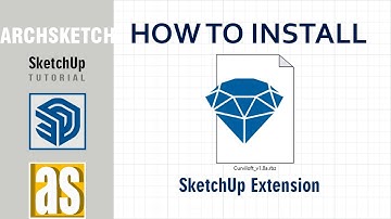 How to Install Extension/ Plugin in Sketchup.