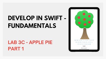 Develop in Swift Fundamentals (Apple Pie Lab 3C)