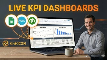 Create KPI Dashboards in Google Sheets for QuickBooks and Xero in seconds