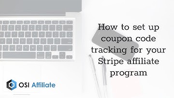 How to set up coupon code tracking for your Stripe affiliate program