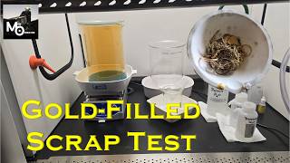 Famous Gold And Silver Recovery From Gold-Filled Scrap Jewelry Wealth