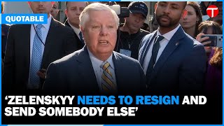 "Complete, Utter Disaster", Lindsey Graham Reacts to Trump-Zelenskyy Clash | The Express Tribune