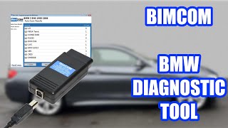 BimCOM BMW software on a 2016 BMW 4 Series