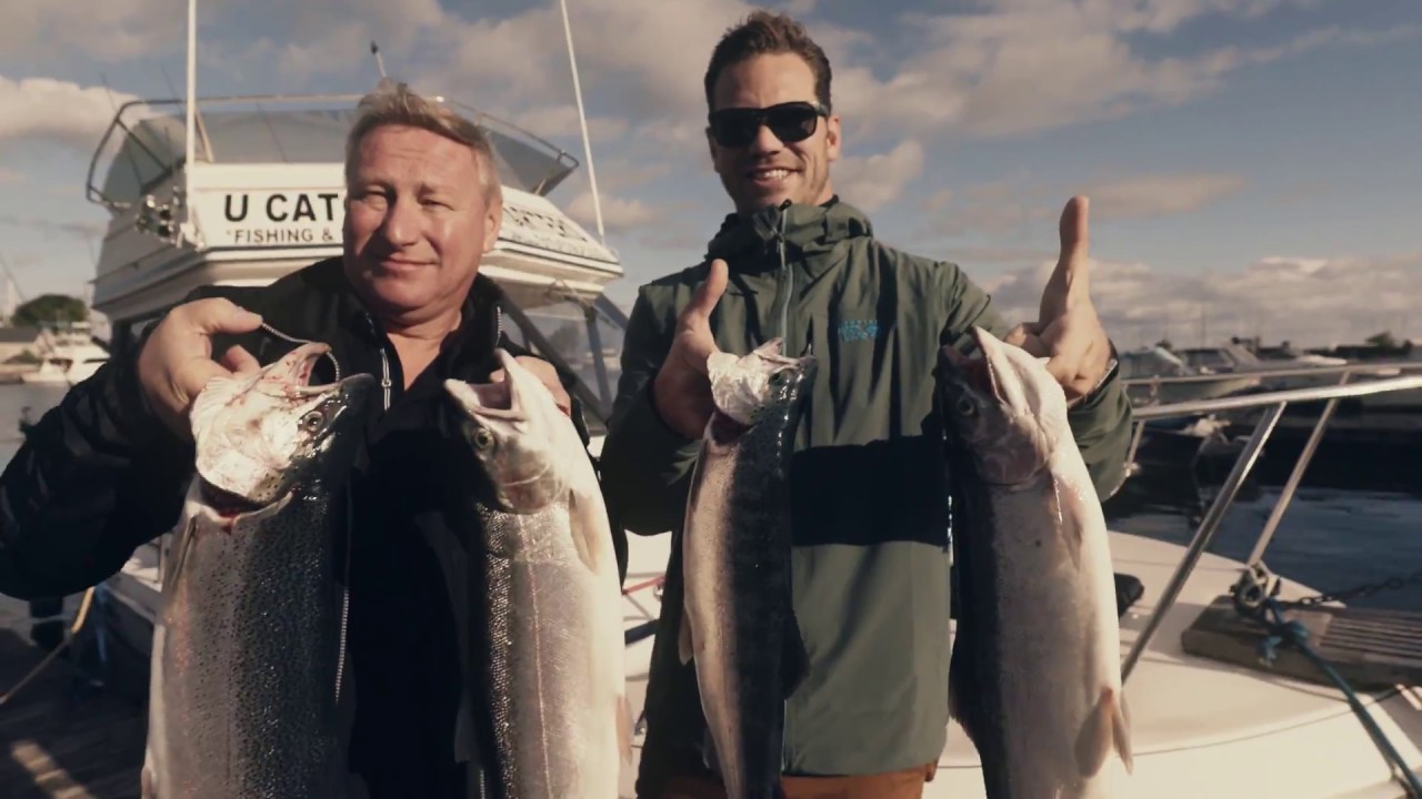 Lake Fishing in Meaford - YouTube