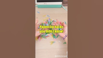 Do you know any other paperclip hacks?  #shorts